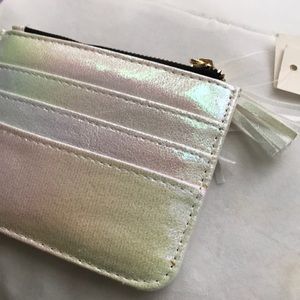 💕Small White Holographic Wallet